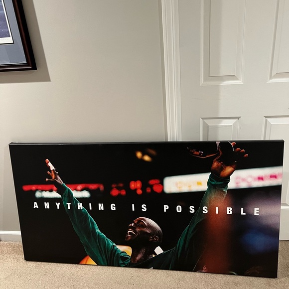 Kevin Garnett “Anything is possible” Canvas